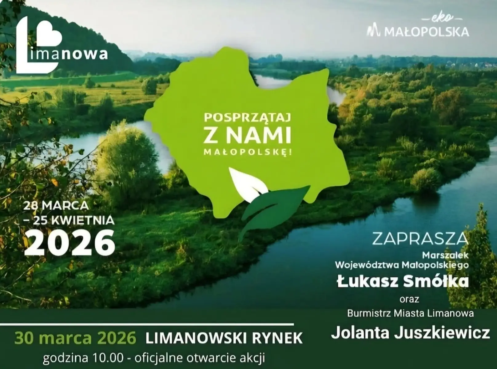 Wiosenna mobilizacja w Limanowej. Czyste miasto w rękach mieszkańców