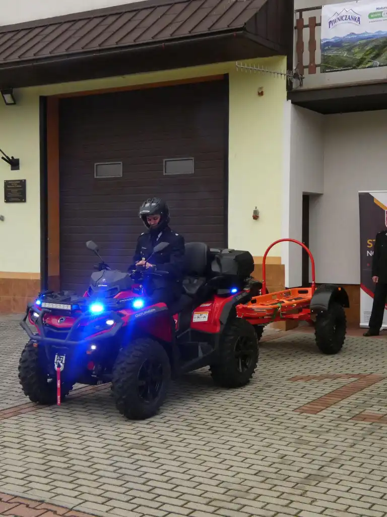 OSP Głębokie otrzymało nowoczesnego quada