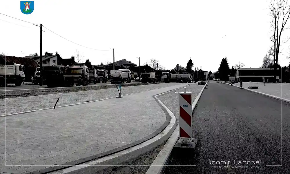 Nowy Sącz: Kończy się budowa parkingu przy ul. Ogrodowej