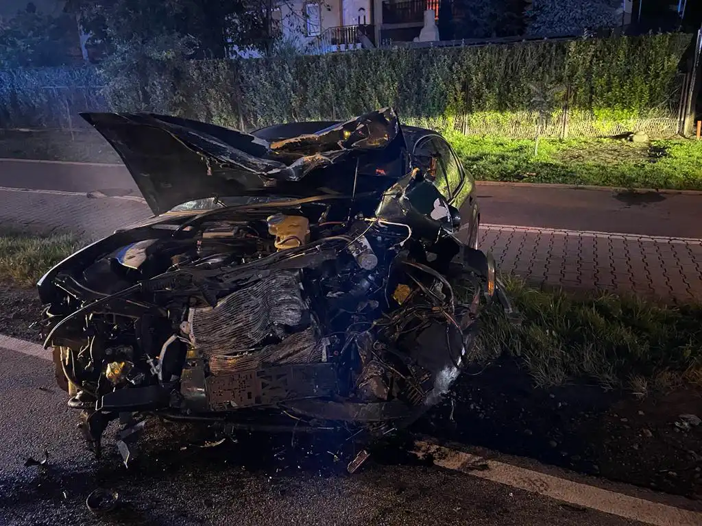 Kraksa na ul. Lwowskiej w Nowym Sączu. 4 osoby trafiły do szpitala