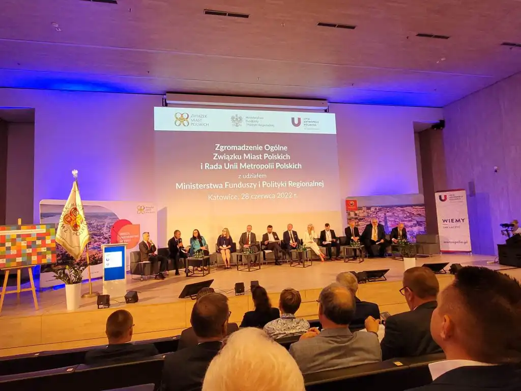 Władze Gminy Stary Sącz na World Urban Forum w Katowicach