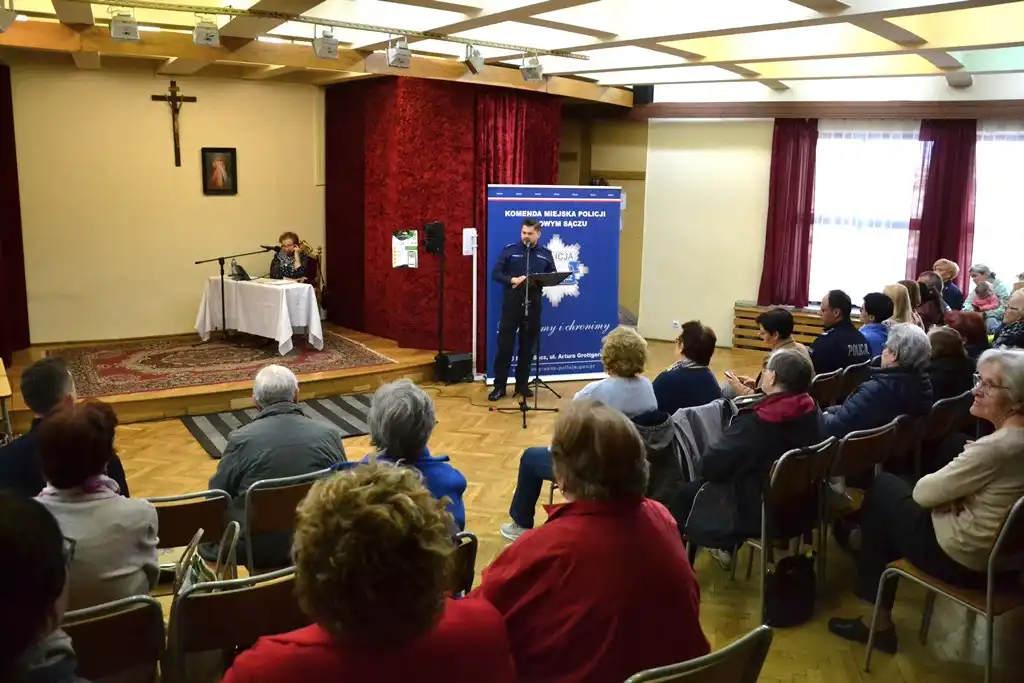 Sądeccy policjanci po raz drugi zorganizowali warsztaty dla seniorów