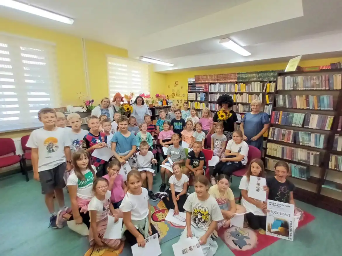 Literacko-teatralne spotkania w Bibliotece Publicznej w Starym Sączu