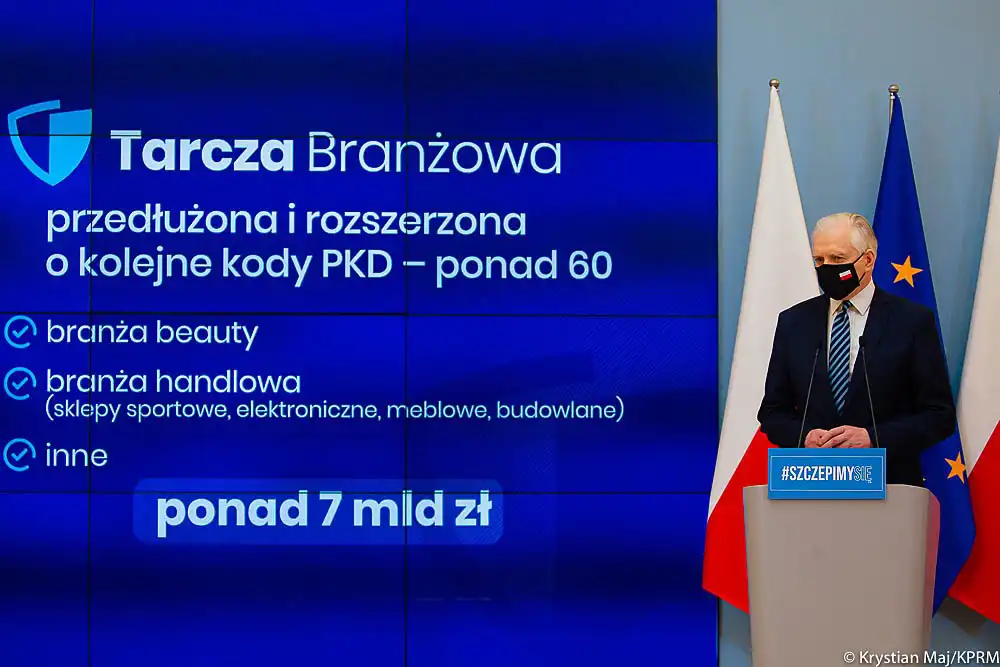 Tarcza Antykryzysowa: W II kwartale 2021r. wsparcie otrzyma dodatkowo 16 nowych sektorów