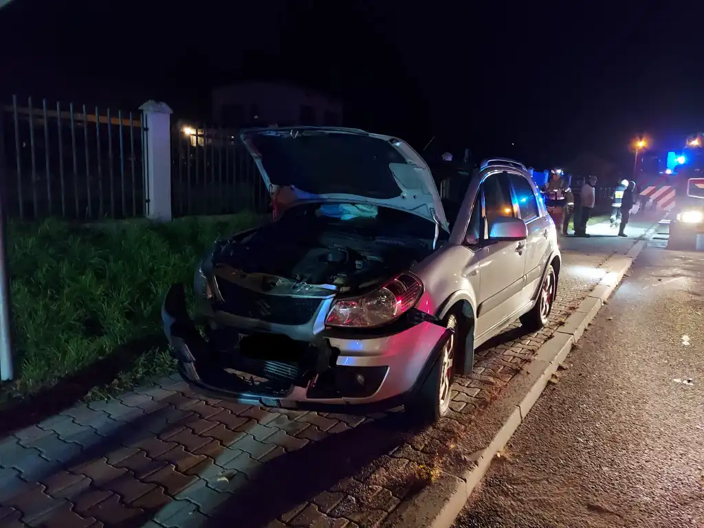 Zderzenie na DK28 w Rabie Niżnej. Dwie osoby poszkodowane