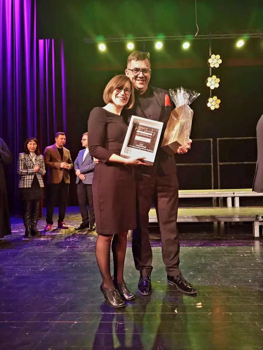 Chór LimaNovum na podium XXX Myślenickiego Festiwalu Pieśni Chóralnej