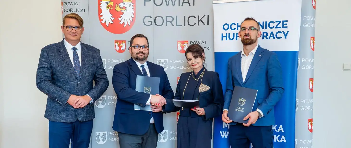Od wyboru zawodu po pierwszą pracę. Powiat Gorlicki i OHP chcą wspólnie wspierać młodzież