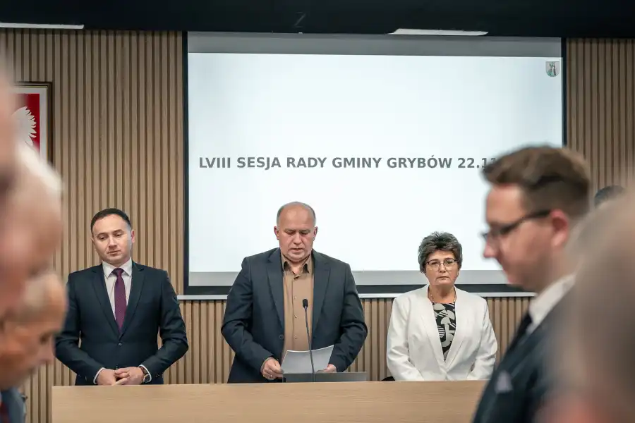 LVIII Nadzwyczajna Sesja Rady Gminy Grybów. Podjęto ważne decyzje dotyczące finansów gminy
