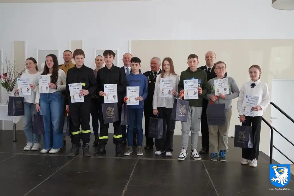 Młodzież z gminy Gorlice w ogniu rywalizacji. Eliminacje Turnieju Wiedzy Pożarniczej