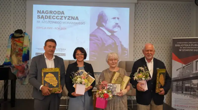 Miłość do historii zapisana na kartach książek. Rozdano Nagrody „Sądecczyzna” im. Szczęsnego Morawskiego