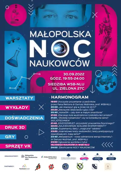 Małopolska Noc Naukowców w WSB-NLU