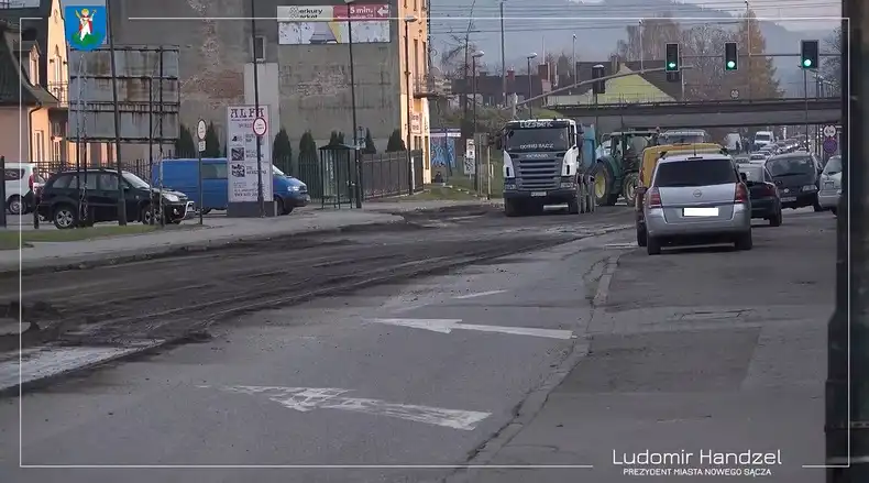 Rozpoczął się kompleksowy remont ul. Nawojowskiej w Nowym Sączu