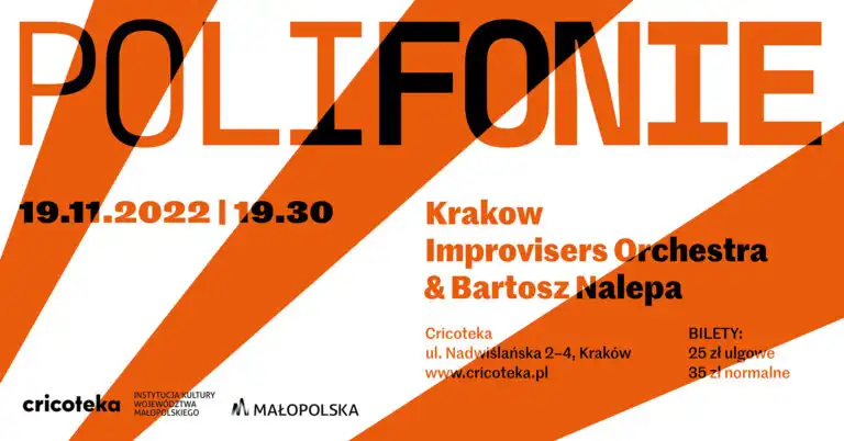 Małopolska: Wydarzenia kulturalne na weekend 17 - 20 listopada