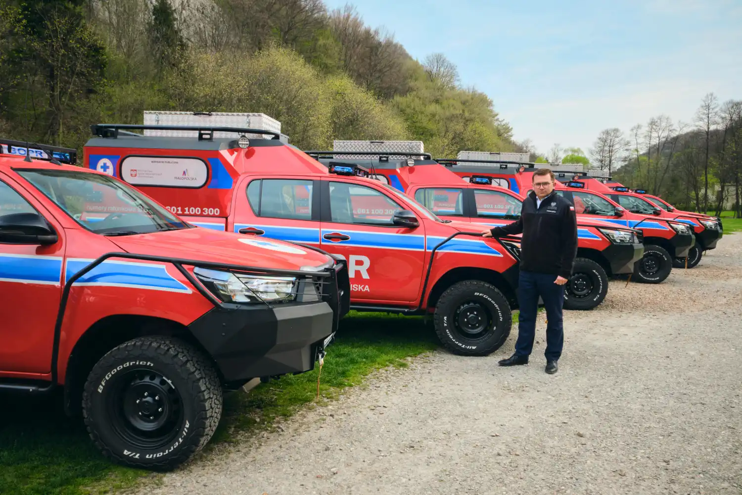 Nowe pojazdy dla Grup Regionalnych GOPR
