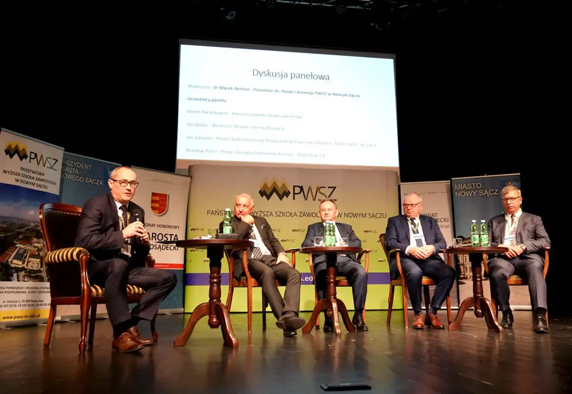 O priorytetach rozwoju Sądecczyzny podczas konferencji w PWSZ