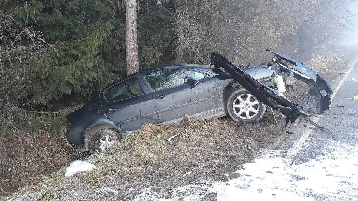 Śmiertelny wypadek w powiecie gorlickim. Nie żyje młody mężczyzna