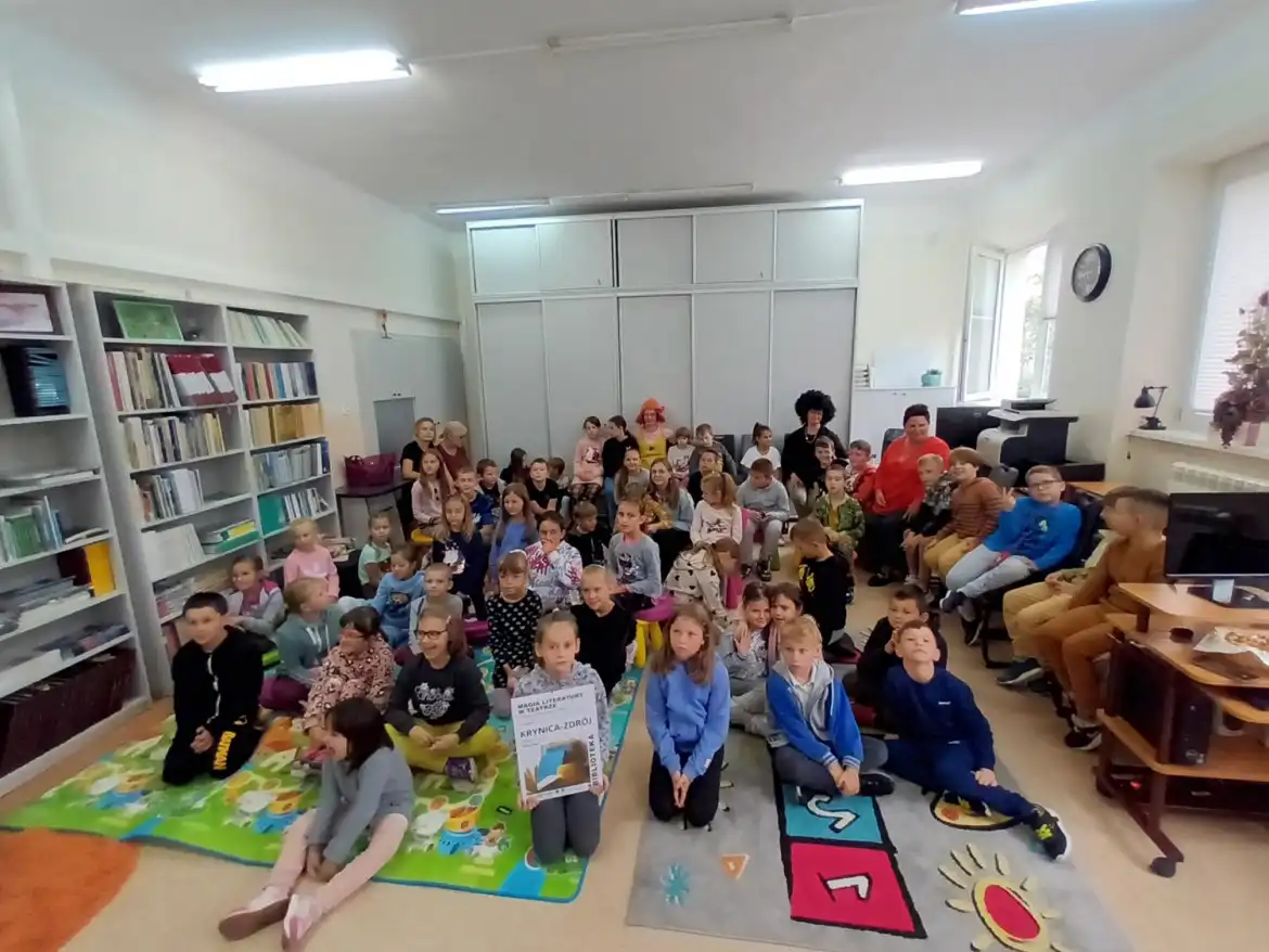 Literacko-teatralne spotkania w Bibliotece Publicznej w Starym Sączu