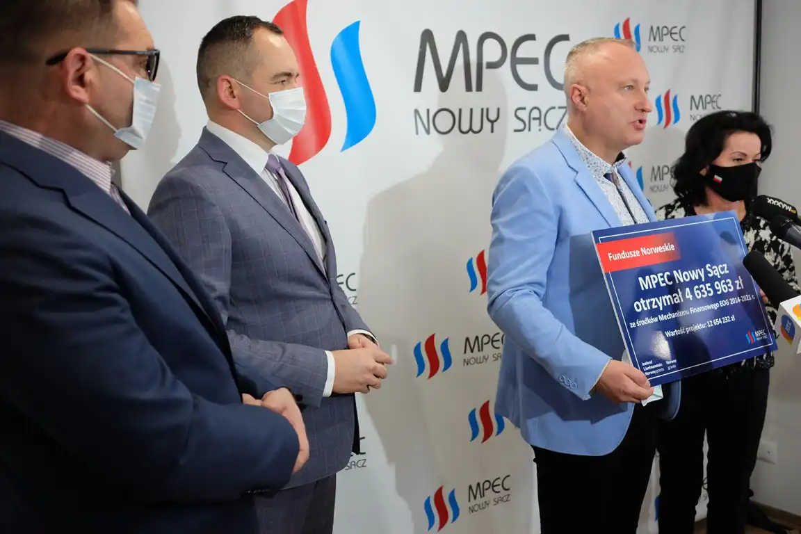 Kolejne środki zewnętrzne na inwestycje w sądeckim MPEC
