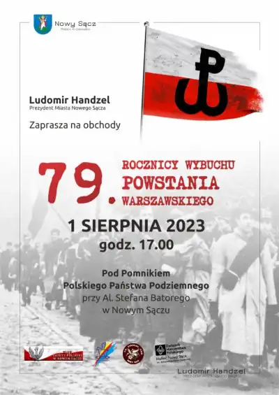 Nowy Sącz: Obchody 79. rocznicy wybuchu Powstania Warszawskiego