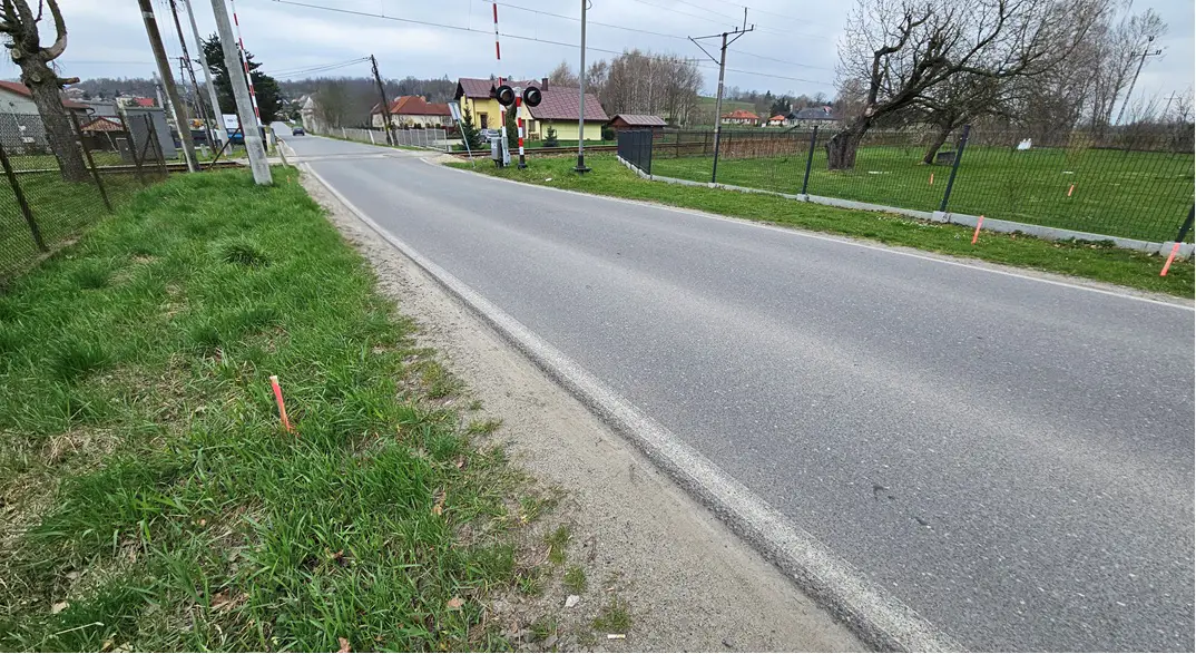 Ważny krok dla regionu. Geodeci pracują przy przyszłej łącznicy kolejowej