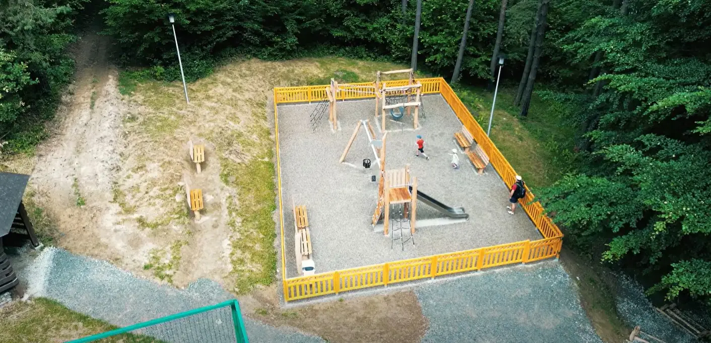 Pierwszy etap modernizacji Parku Węgielnik zakończony. Nowe atrakcje są już gotowe