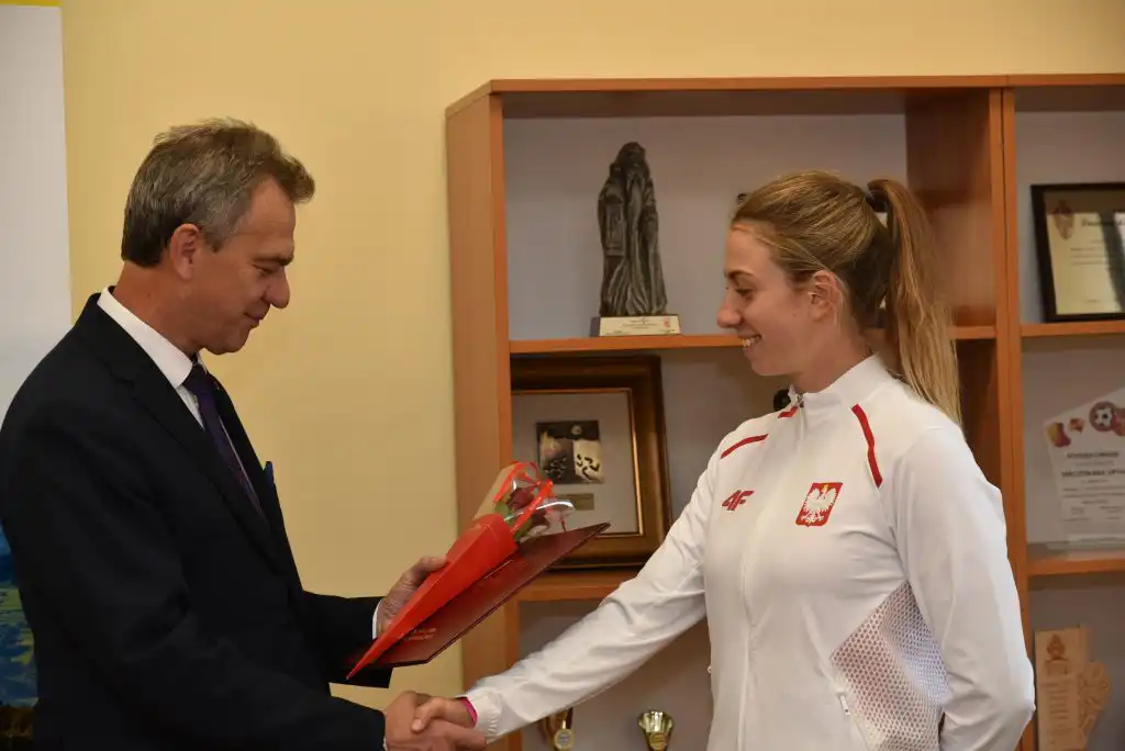 Klaudia Zwolińska z wyróżnieniem za osiągnięcia podczas Olimpiady w Tokio