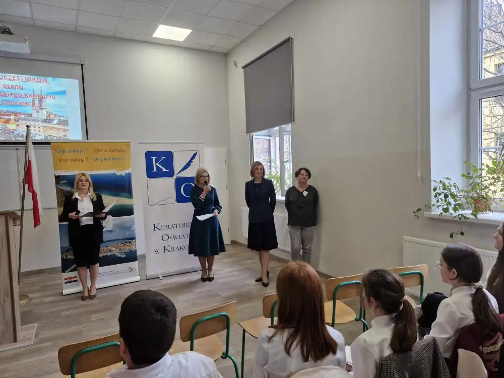 Sukces uczniów z Januszowej w V Małopolskim Konkursie Wiedzy o Chorwacji