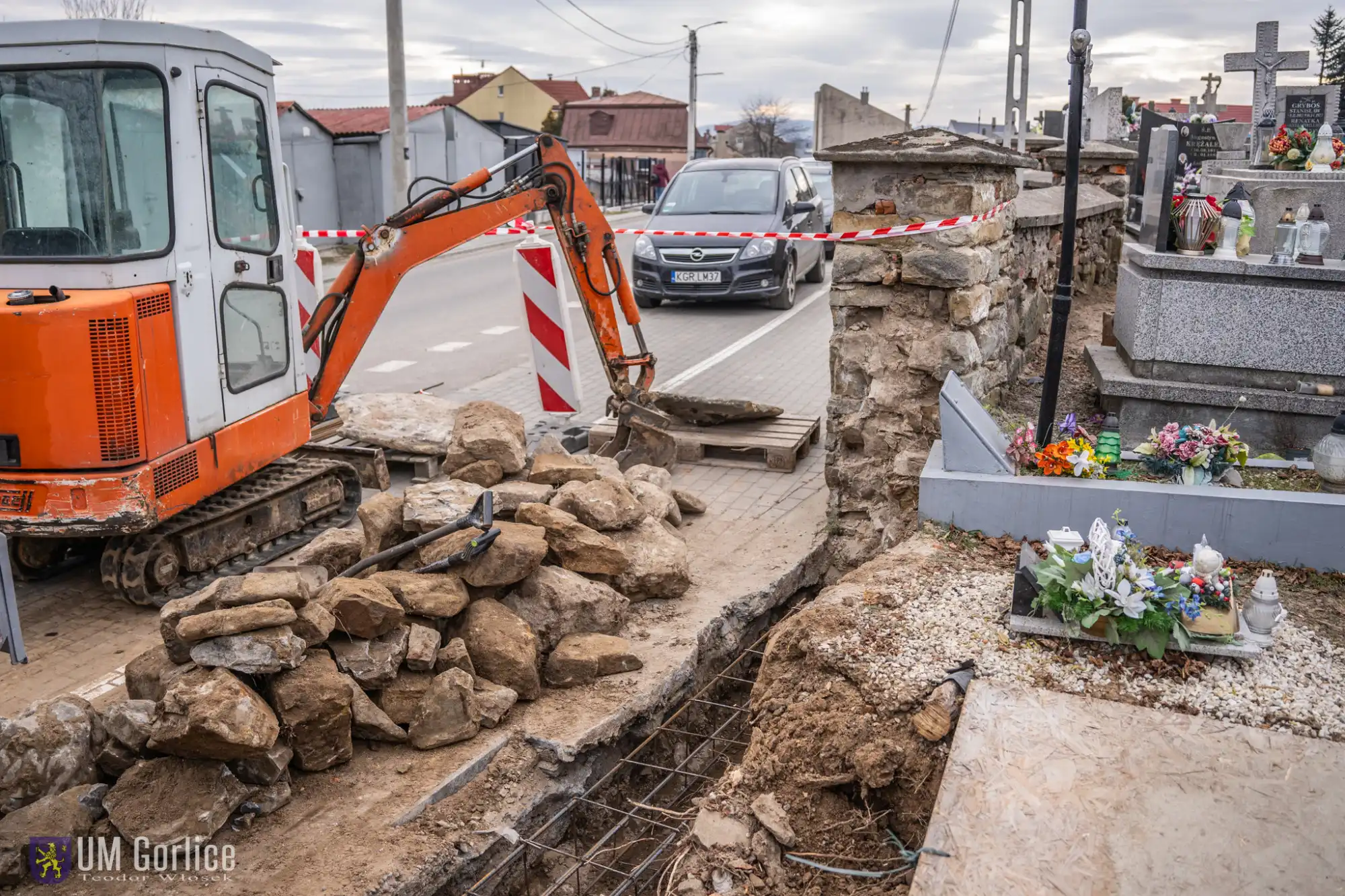 Zabytkowy mur z 1793 roku odzyska pierwotny wygląd