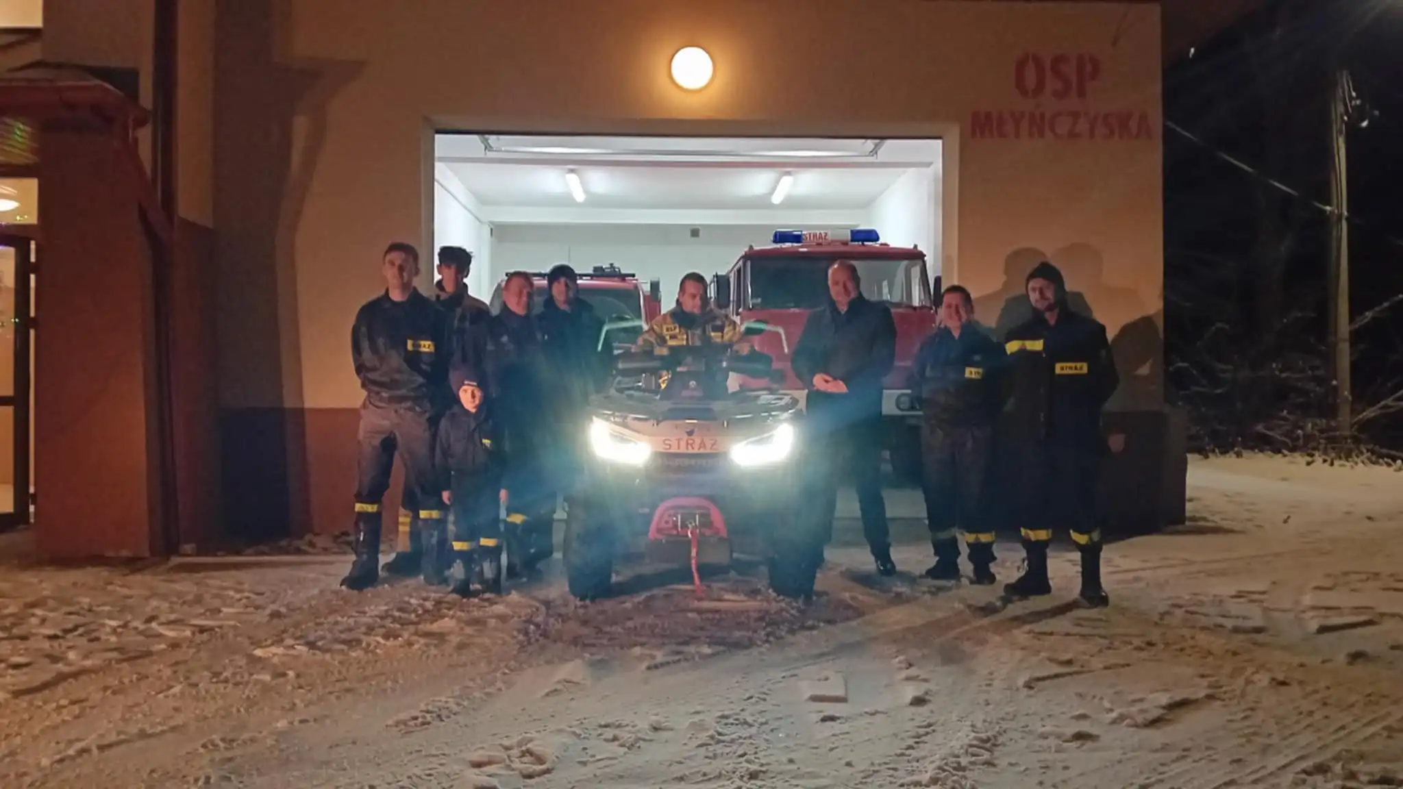 OSP Młyńczyska z nowym quadem