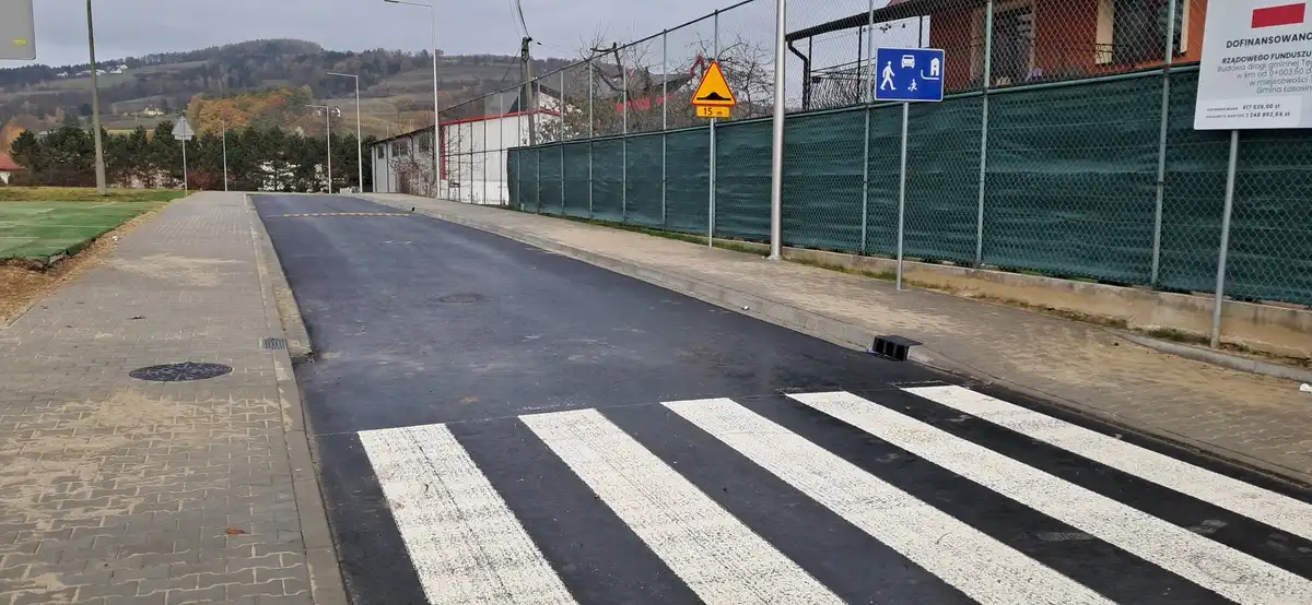 Nowa droga w Tęgoborzy gotowa! Inwestycja za ponad milion złotych
