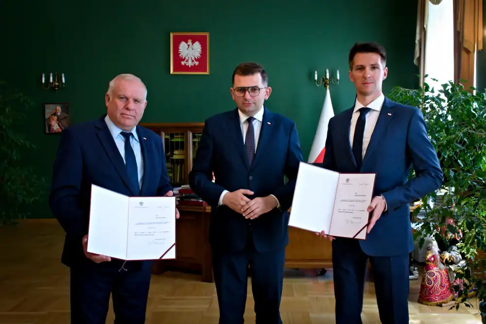 Ryszard Pagacz I wicewojewodą małopolskim a Mateusz Małodziński nowym II wicewojewodą małopolskim