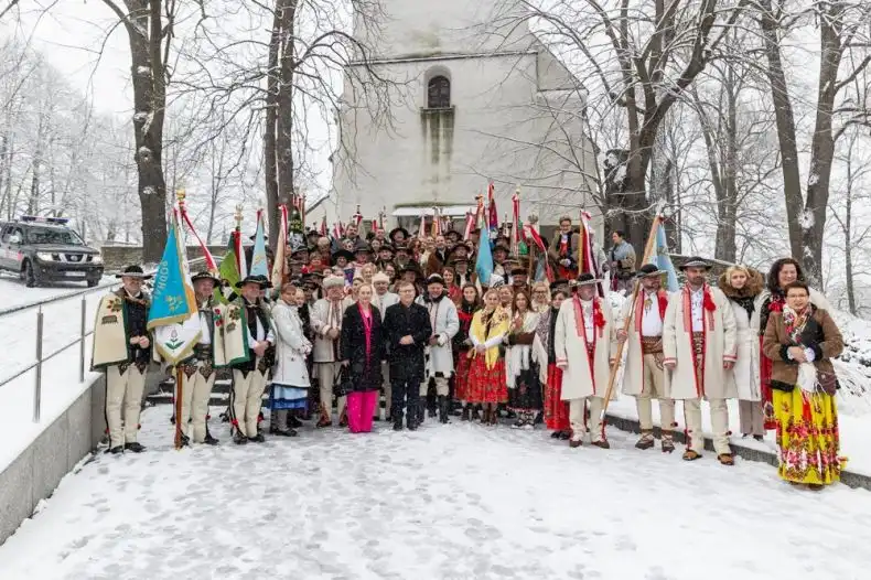 Spotkanie opłatkowe Związku Podhalan w Jazowsku