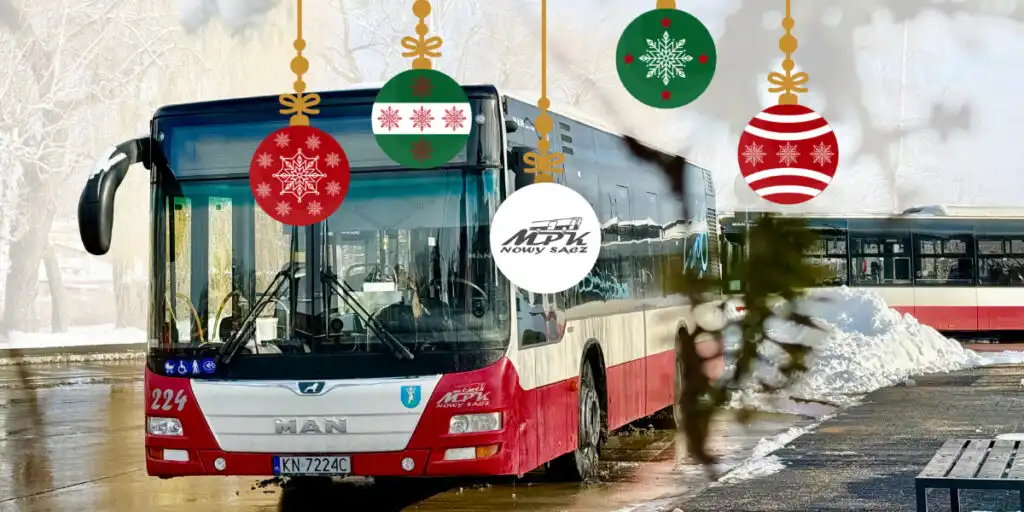 Święta i Nowy Rok w mieście. Sprawdź zmienione kursy autobusów MPK