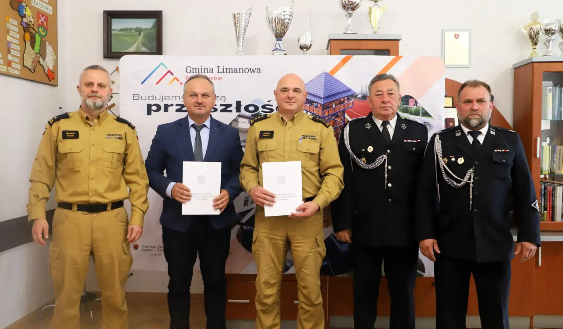 OSP Nowe Rybie wraca do Krajowego Systemu Ratowniczo-Gaśniczego. Porozumienie podpisane