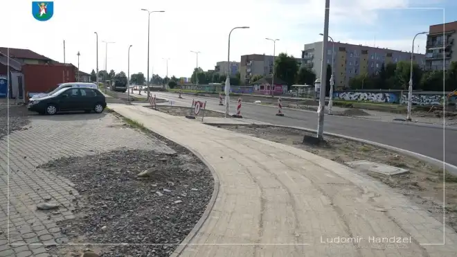 Nowy Sącz: Trwają prace przy budowie ronda na skrzyżowaniu ulic Freislera i 1 Brygady
