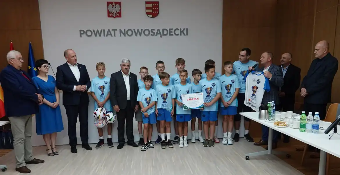 Starosta Nowosądecki nagrodził utalentowanych sportowców