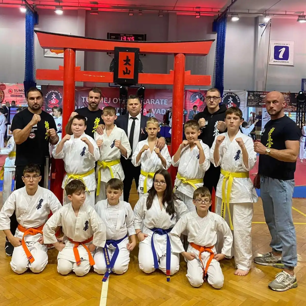 Sukcesy Limanowskiego Klubu Kyokushin Karate na Turnieju Oyama Karate w Wadowicach