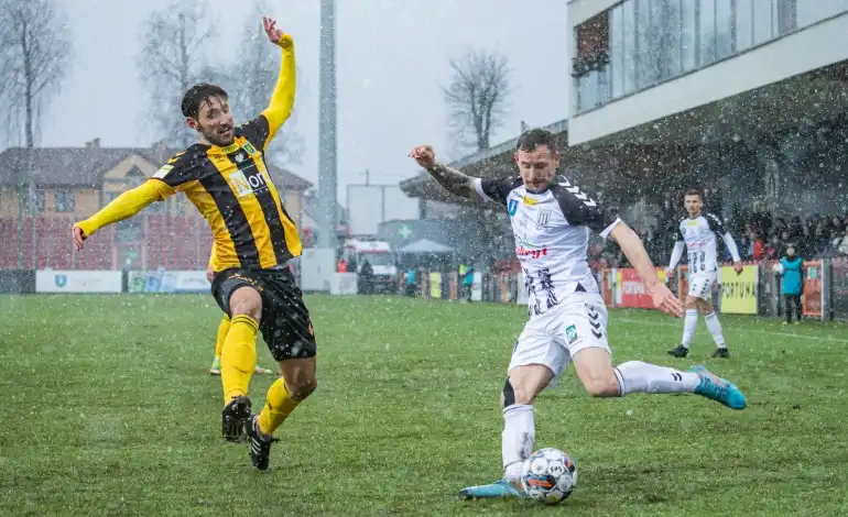 Sandecja remisuje w Niepołomicach z GKS-em Katowice