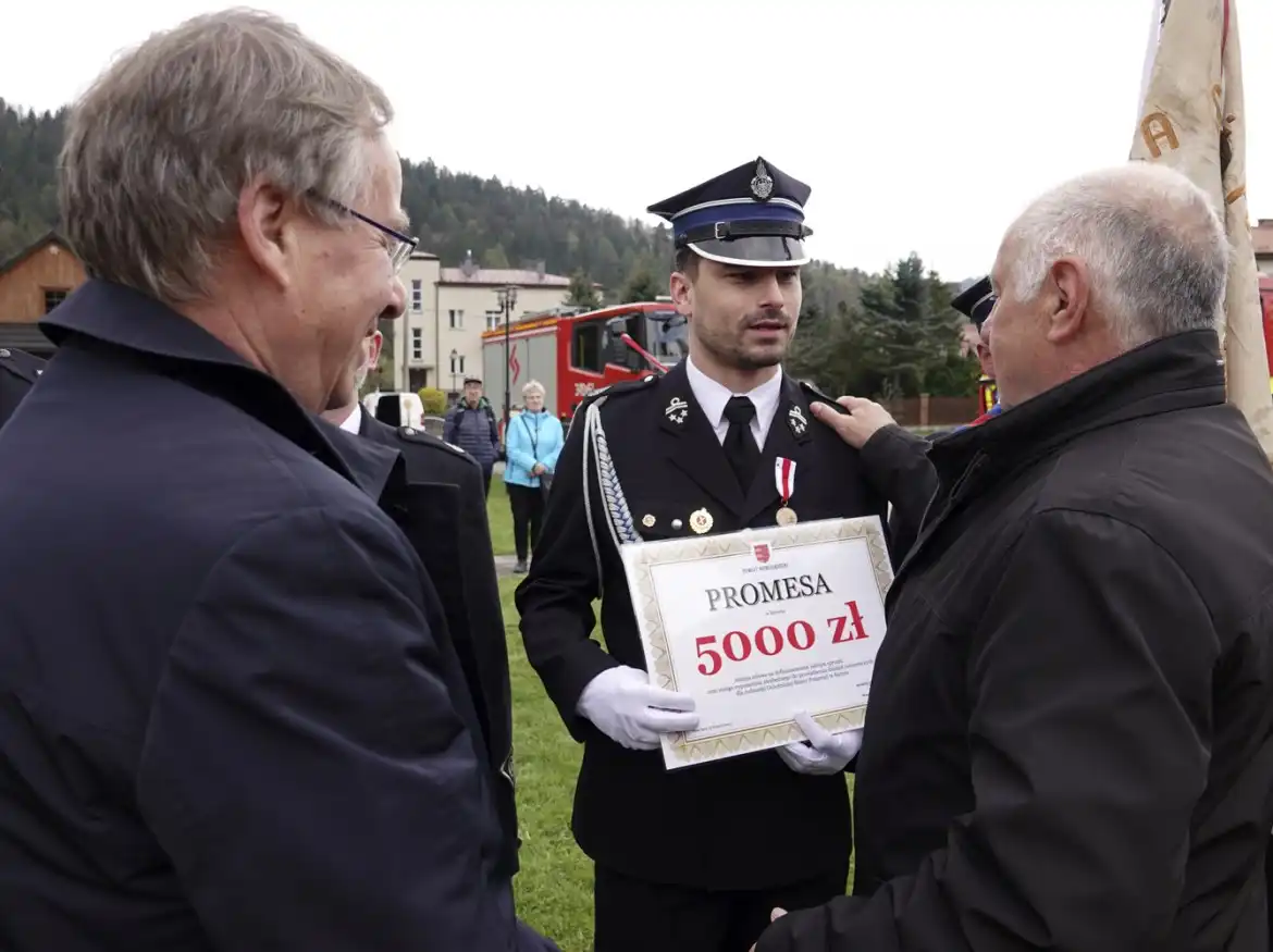 Ponad 25 tysięcy złotych dla ochotników z gminy Piwniczna i Rytro