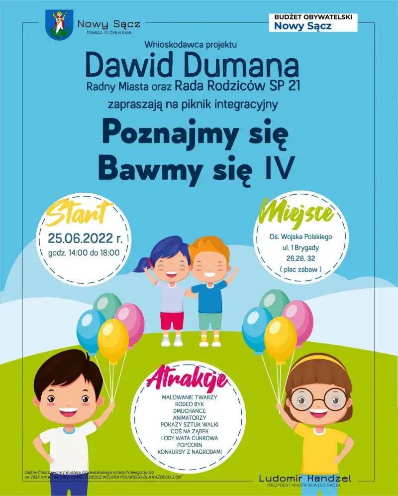 Nowy Sącz: „Piknik integracyjny na Osiedlu Wojska Polskiego”