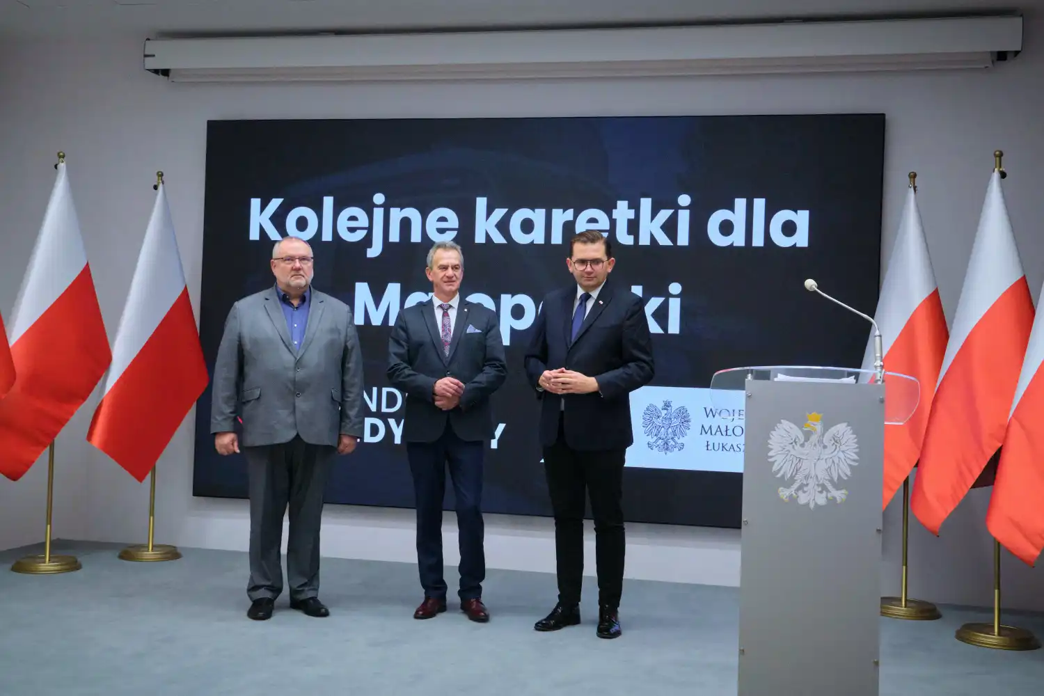 Będą kolejne karetki dla Małopolski