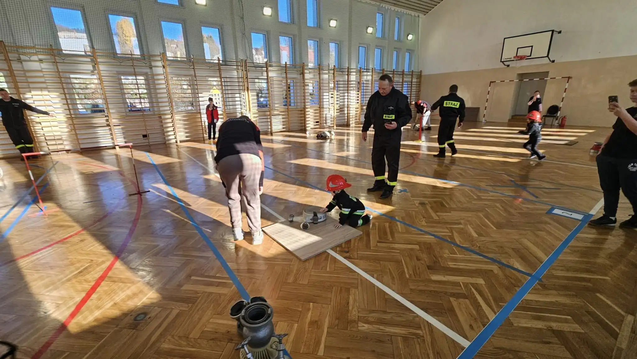 Młodzi strażacy na start! Gminne Halowe Zawody Sportowo-Pożarnicze w Łabowej