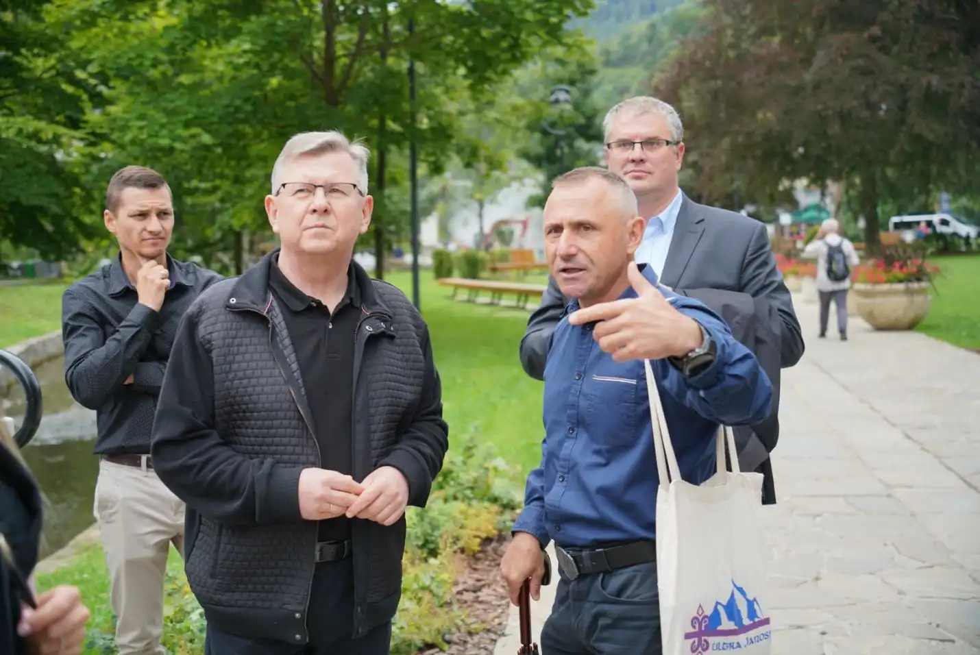 Marszałek Witold Kozłowski z wizytą w Krynicy-Zdroju