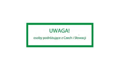 Od 27 lutego nowe obostrzenia dla osób podróżujących z Czech i Słowacji
