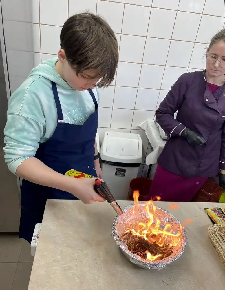 Kurs kuchni molekularnej w ZS w Starym Sączu