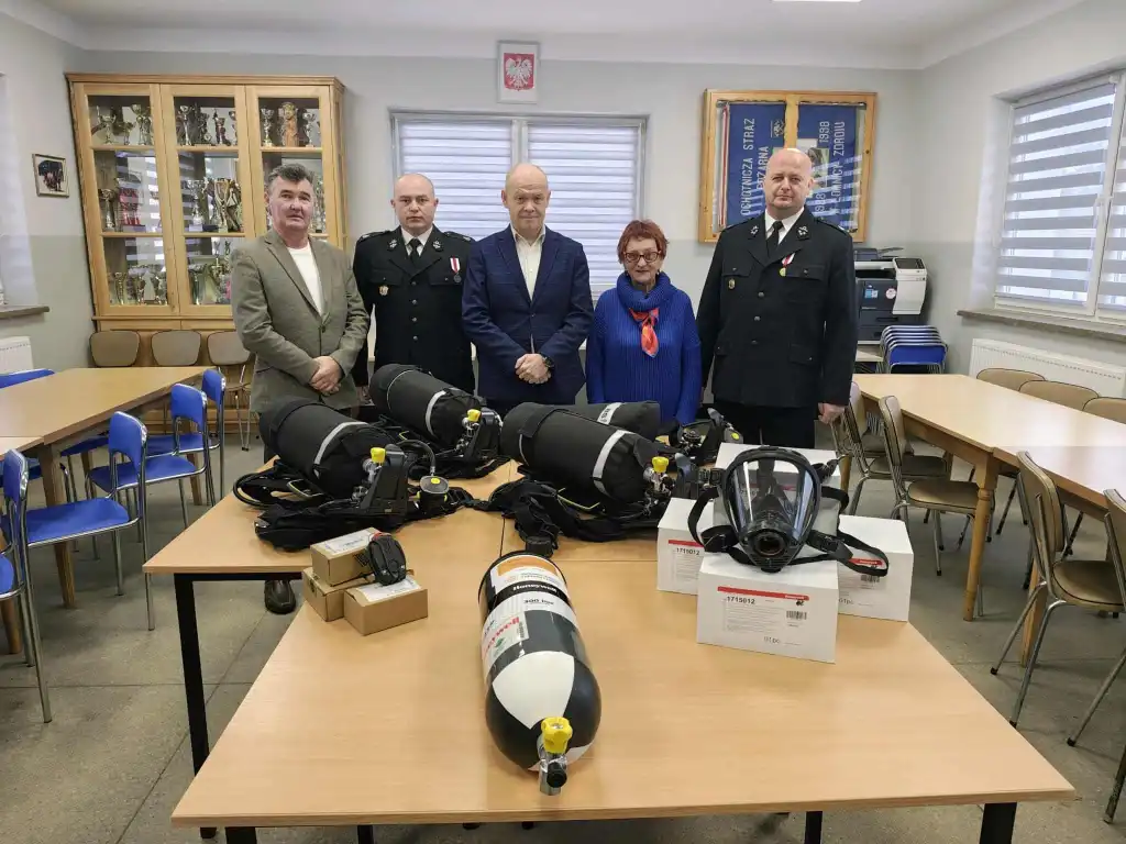 Nowy sprzęt i remont kotłowni w OSP Łomnica-Zdrój