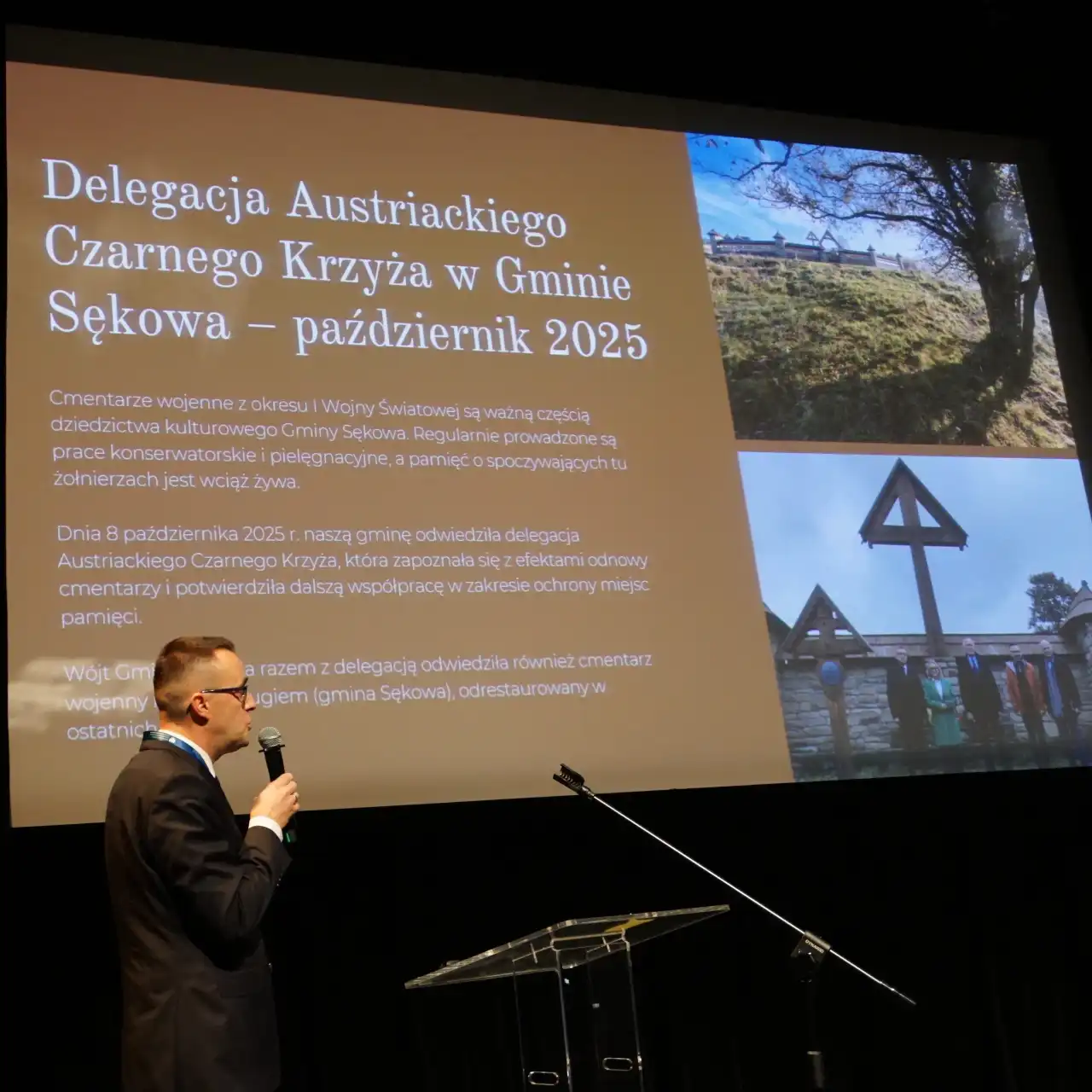Przyszłość miejsc pamięci. Gmina Sękowa na ogólnopolskiej konferencji