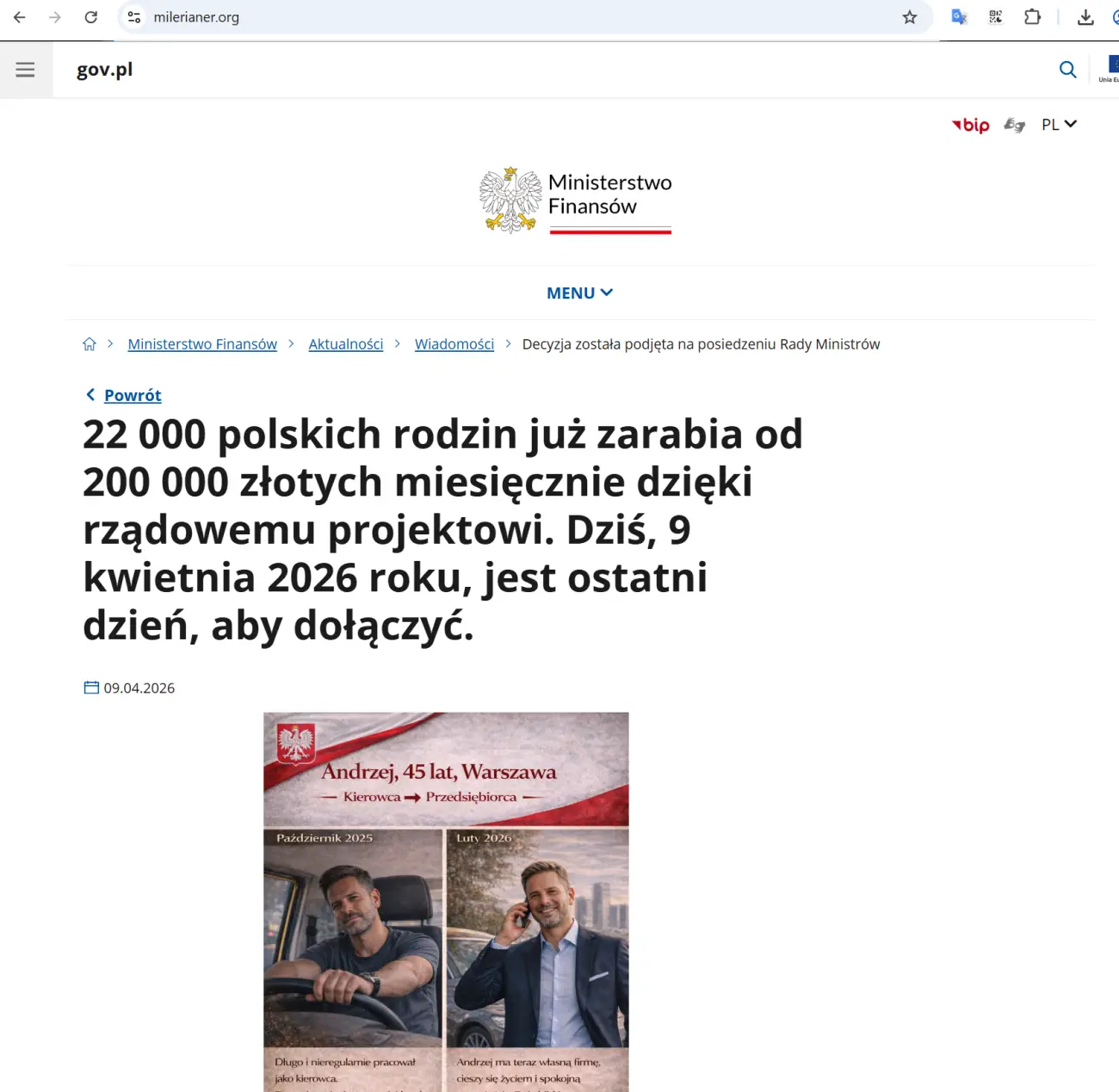 Nowa fala oszustw w sieci. Przestępcy wykorzystują wizerunek instytucji państwowych