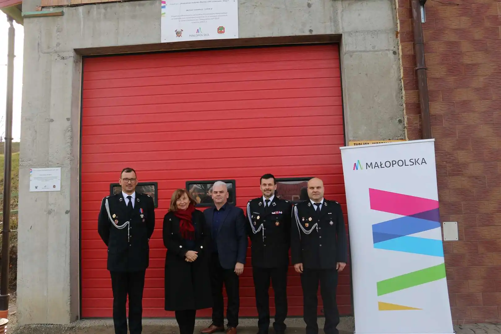 OSP Limanowa z nowym sprzętem i rozbudowaną remizą