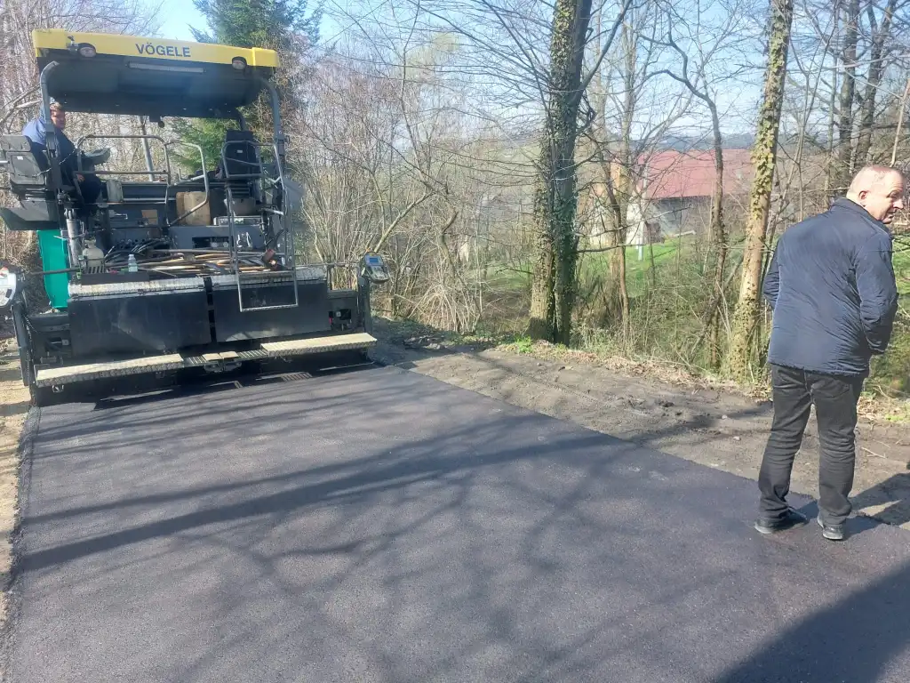 Dobiega końca modernizacja drogi Niecew- Lipnica Wielka